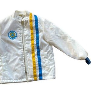 70s Bell System Telephone Zip Up Bomber Jacket